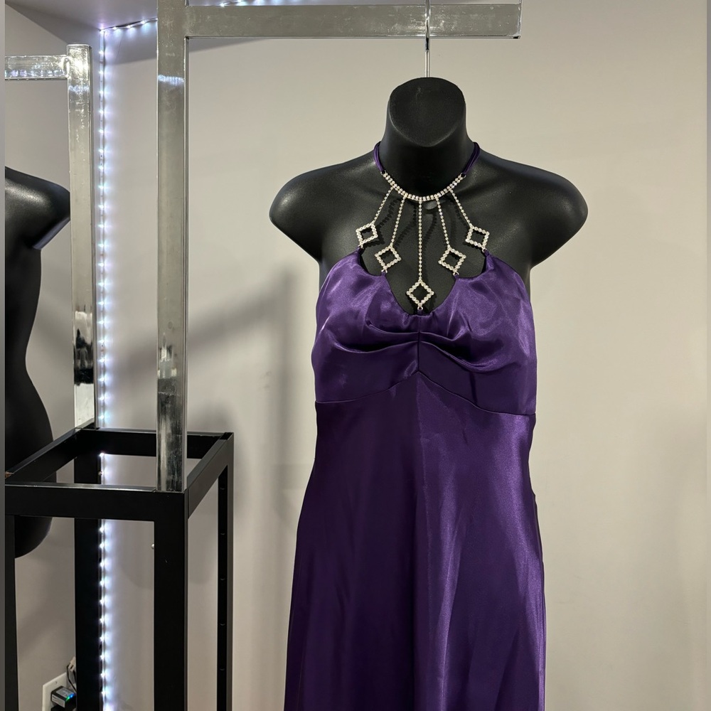 Purple dress from Chic boutique inventory